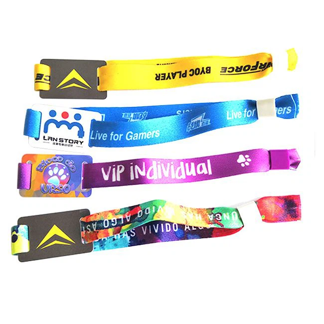 125khz RFID Woven Wristband